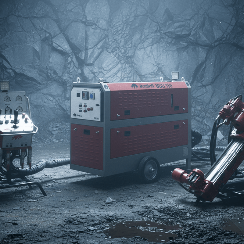 BullDrill Skid-Mounted Underground Drilling Rigs